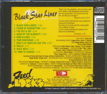 Fred Locks - Black Star Liner [New CD]
