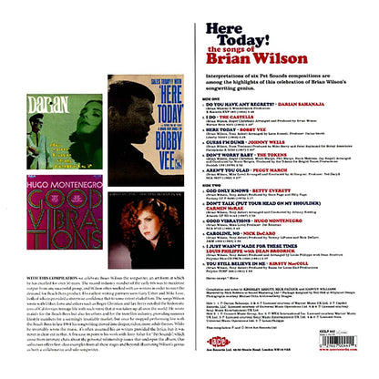Bobby Vee, The Tokens, Hugo Montenegro, Etc. - Here Today! The Songs Of Brian Wilson (180g) (colored vinyl) [New]
