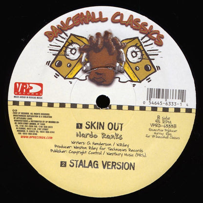 Tenor Saw - Ring The Alarm  /  Nardo Ranks - Skin Out; Stalag Version (rhythm: "Stalag") [New Vinyl Record 12" Single]
