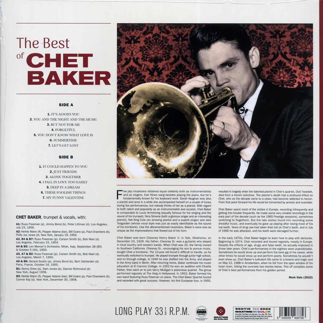 Chet Baker - The Best Of Chet Baker (ltd. ed.) (180g) (purple vinyl) [New Vinyl Record LP]