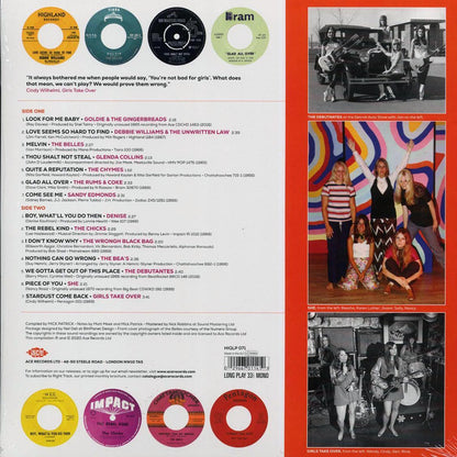 Goldie & The Gingerbreads, The Belles, The Bea's, The Rums & Coke, The Chicks, Etc. - Girls With Guitars Know Why! (180g) [New Vinyl Record LP]