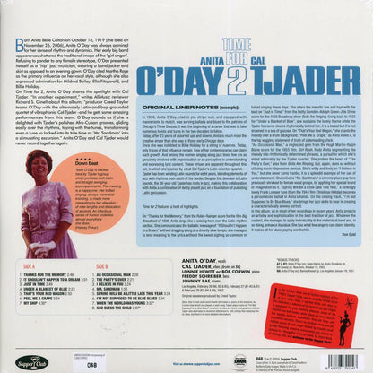 Anita O'Day, Cal Tjader - Time For 2 (ltd. ed.) (180g) [New Vinyl Record LP]