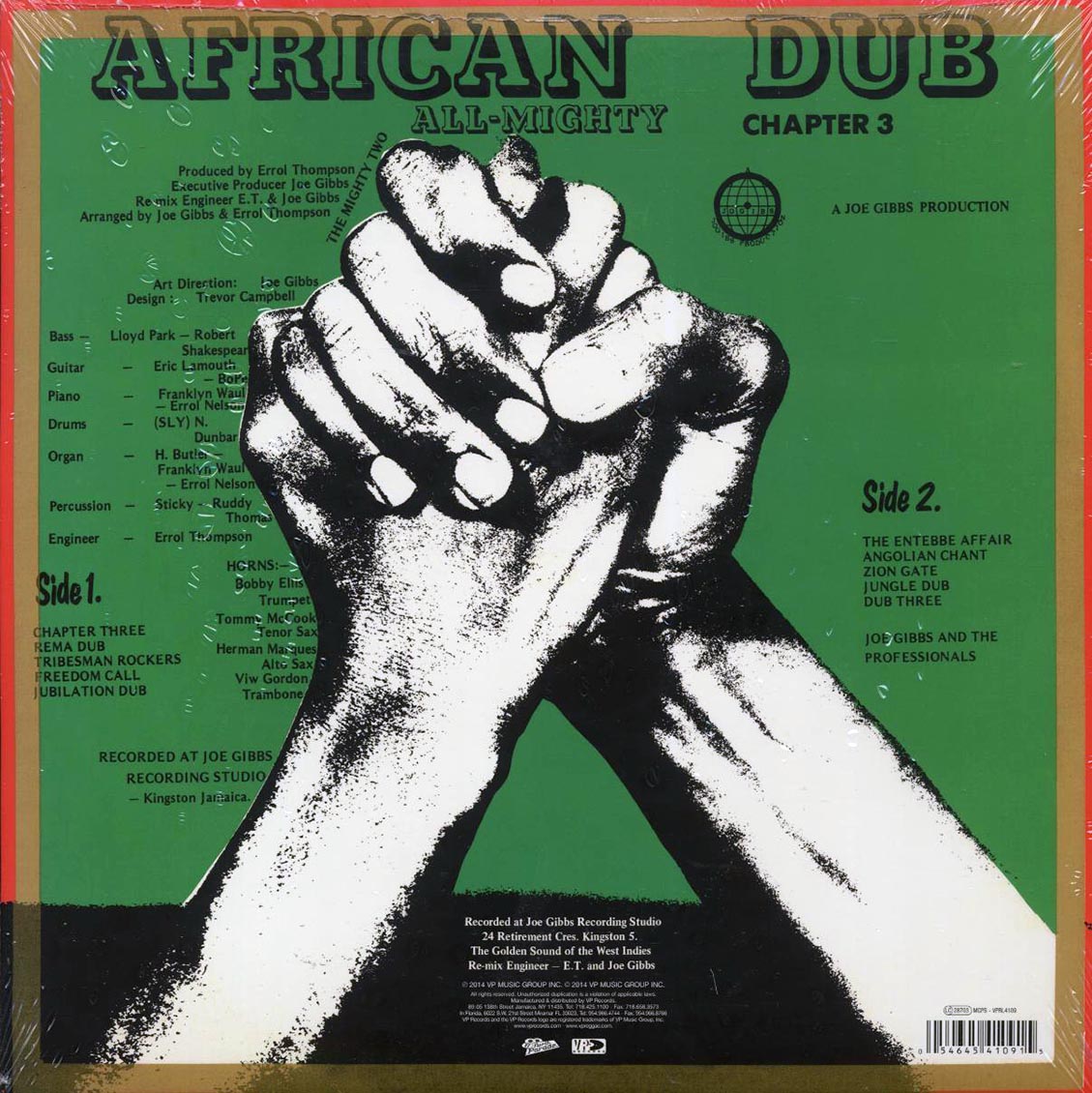 Joe Gibbs & The Professionals - African Dub All Mighty Chapter 3 (remastered) (red vinyl) [New Vinyl Record LP]