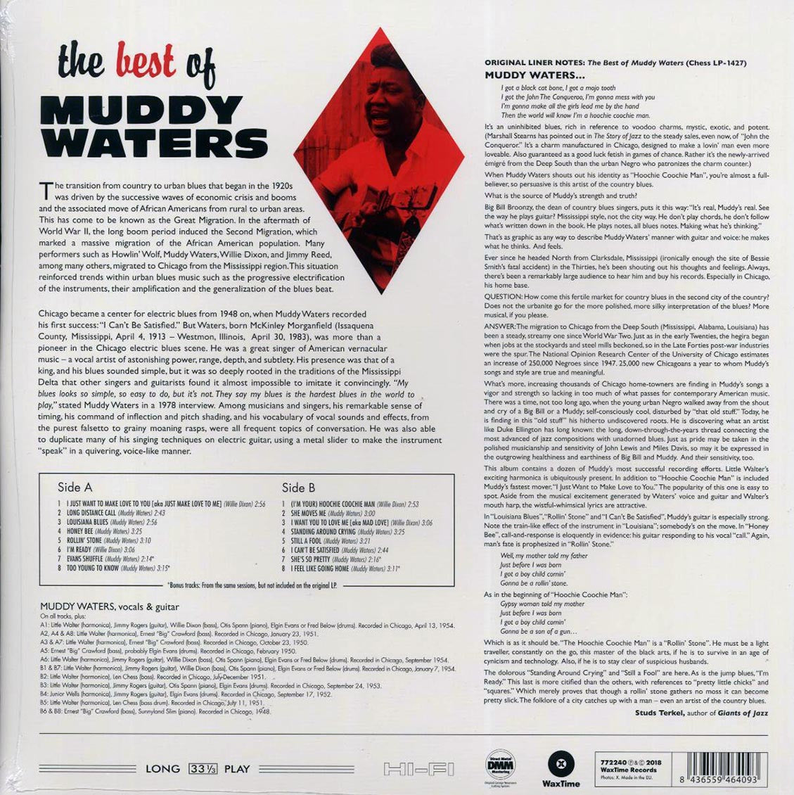 Muddy Waters - The Best Of Muddy Waters (+4 bonus tracks) (ltd. ed.) (180g) [New Vinyl Record LP]
