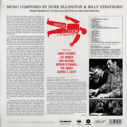 Duke Ellington & His Orchestra, Billy Strayhorn - Otto Preminger's Anatomy Of A Murder: From The Soundtrack Of The Motion Picture (+5 bonus tracks) (ltd. ed.) (180g) [New Vinyl Record LP]