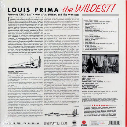 Louis Prima - The Wildest! (+7 bonus tracks) (ltd. ed.) (red vinyl) [New Vinyl Record LP]