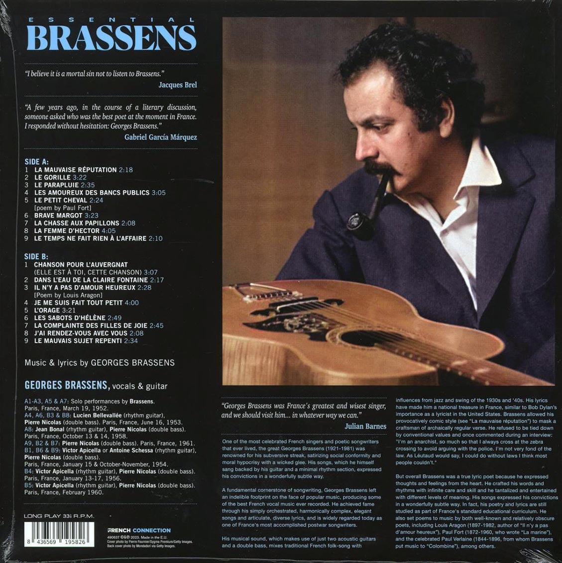 Georges Brassens - Essential (180g) [New Vinyl Record LP]