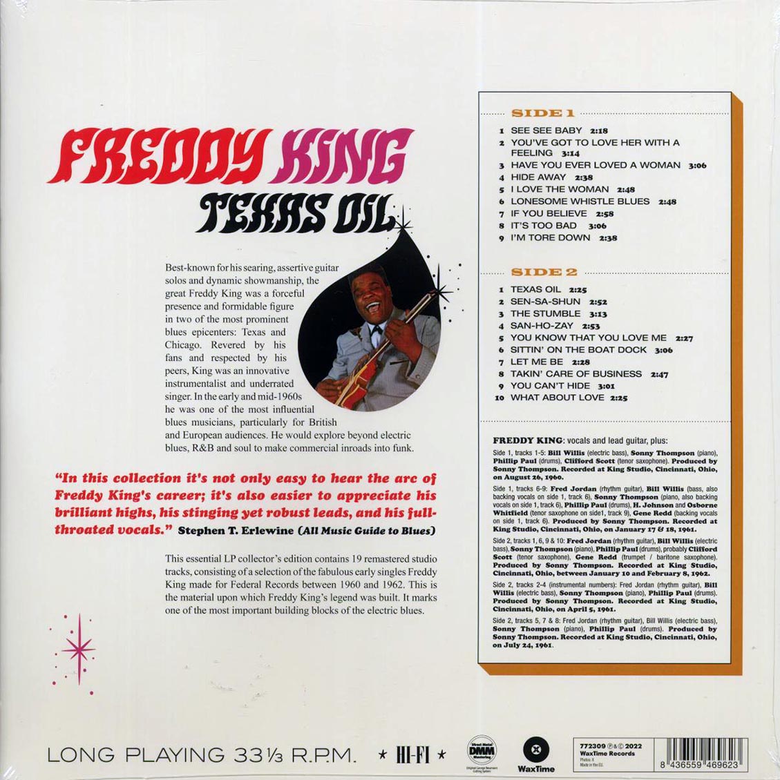 Freddie King - Texas Oil: Federal Recordings 1960-1962 (ltd. ed.) (180g) [New Vinyl Record LP]