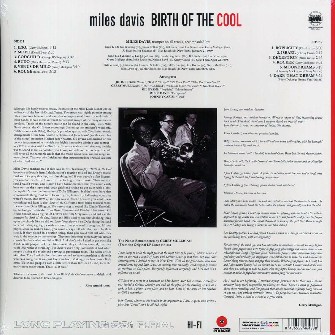 Miles Davis - Birth Of The Cool (ltd. ed.) (180g) (red vinyl) [New Vinyl Record LP]