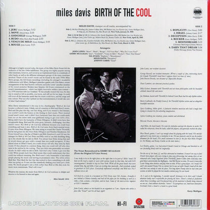 Miles Davis - Birth Of The Cool (ltd. ed.) (180g) (red vinyl) [New Vinyl Record LP]