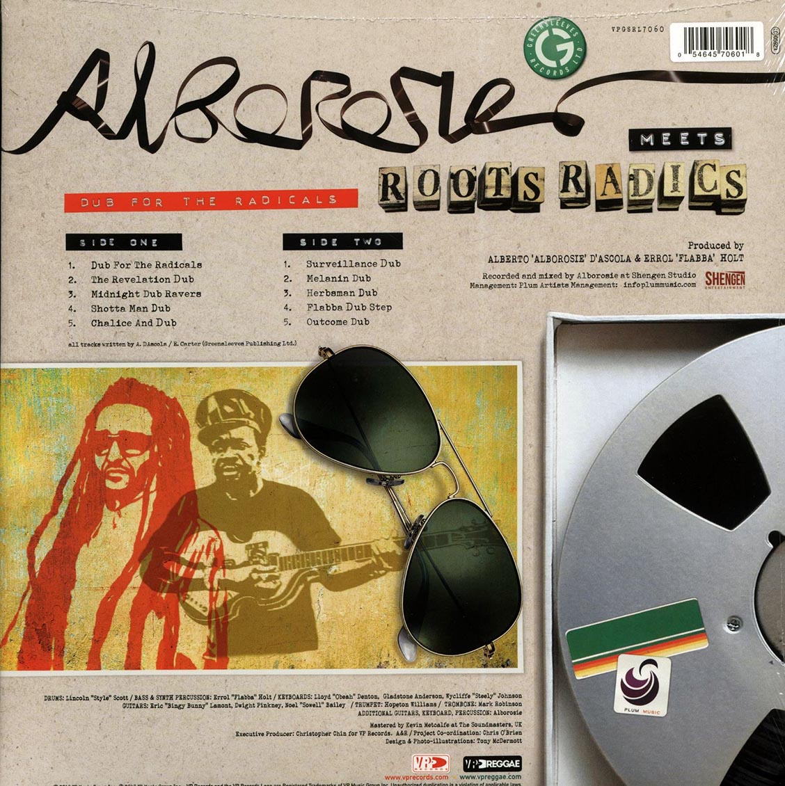 Alborosie, The Roots Radics - Alborosie Meets The Roots Radics: Dub For The Radicals [New]