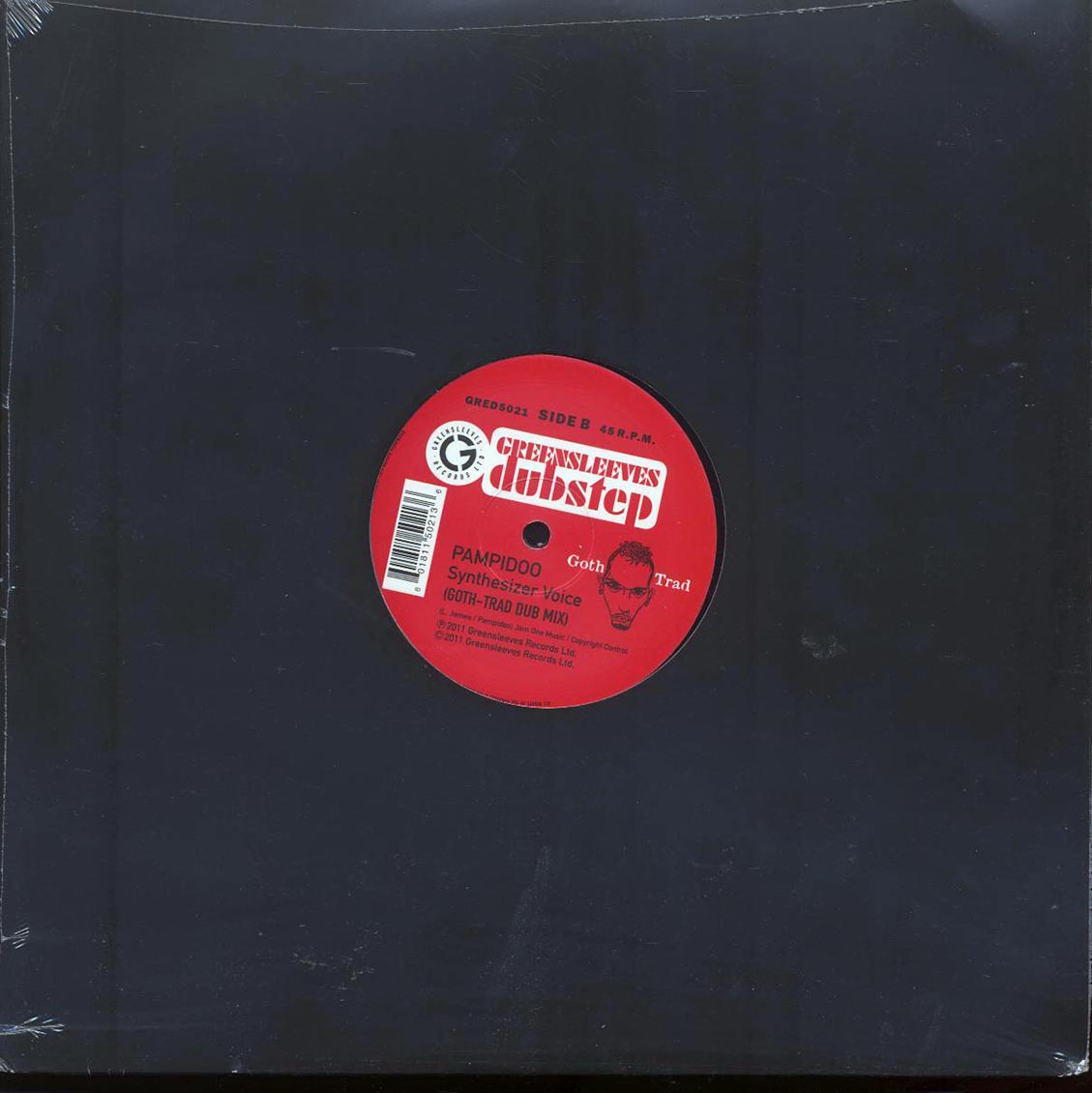 Pampidoo - Synthesizer Voice (Goth Trad Remix)  /  Pampidoo - Synthesizer Voice (Goth Trad Dub Mix) [New Vinyl Record 12" Single]