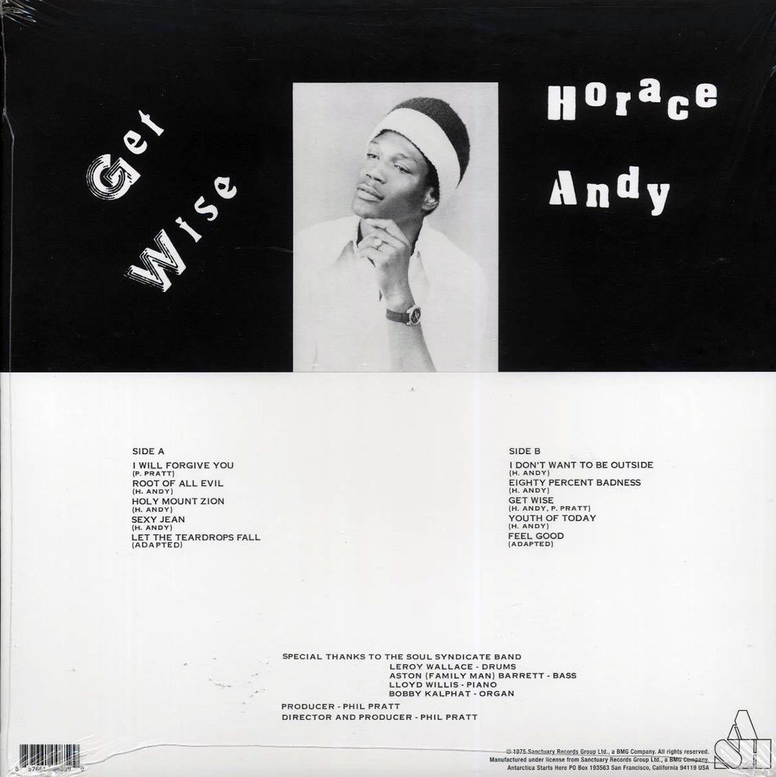 Horace Andy - Get Wise [B] [New Vinyl Record LP]