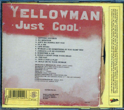 Yellowman - Just Cool [New CD]
