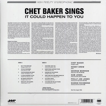Chet Baker - Sings It Could Happen To You (ltd. ed.) (180g) (remastered) [New Vinyl Record LP]