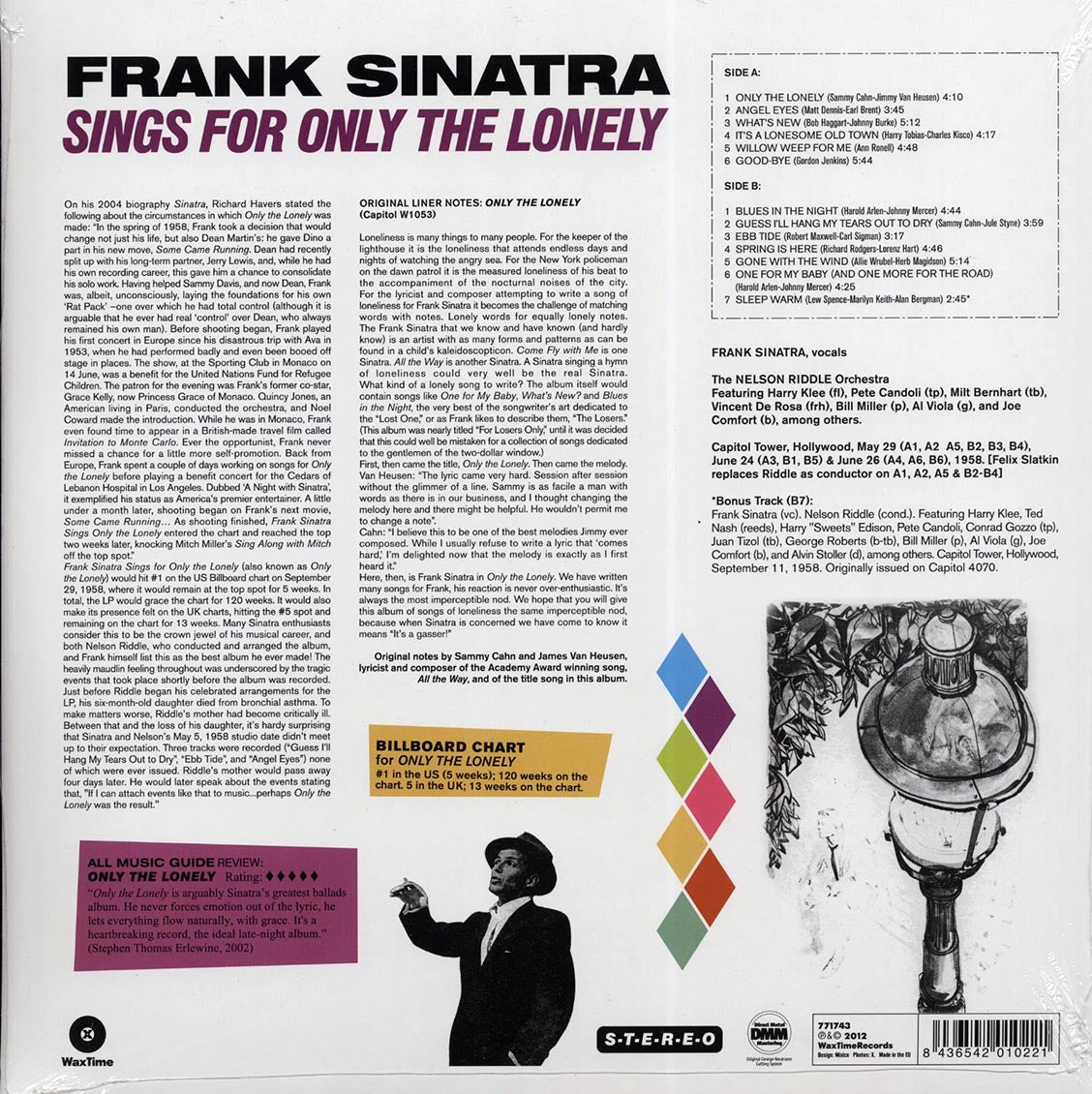 Frank Sinatra - Only The Lonely (180g) [New Vinyl Record LP]