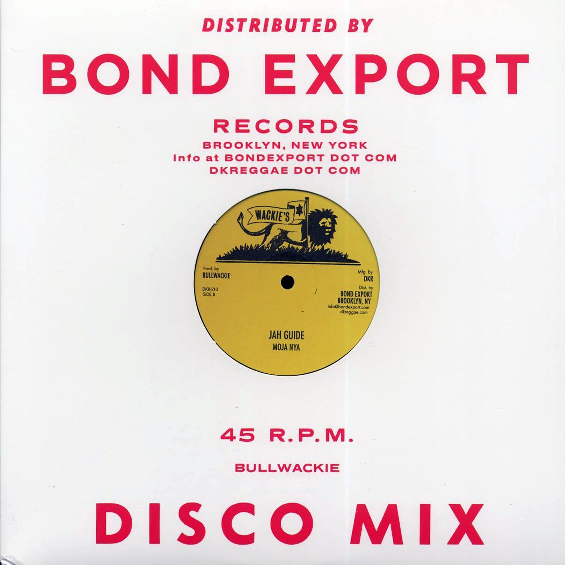 Mojo Nya - Freedom For Trots (Extended Mix)  /  Mojo Nya - Jah Guide (Extended Mix) [New]