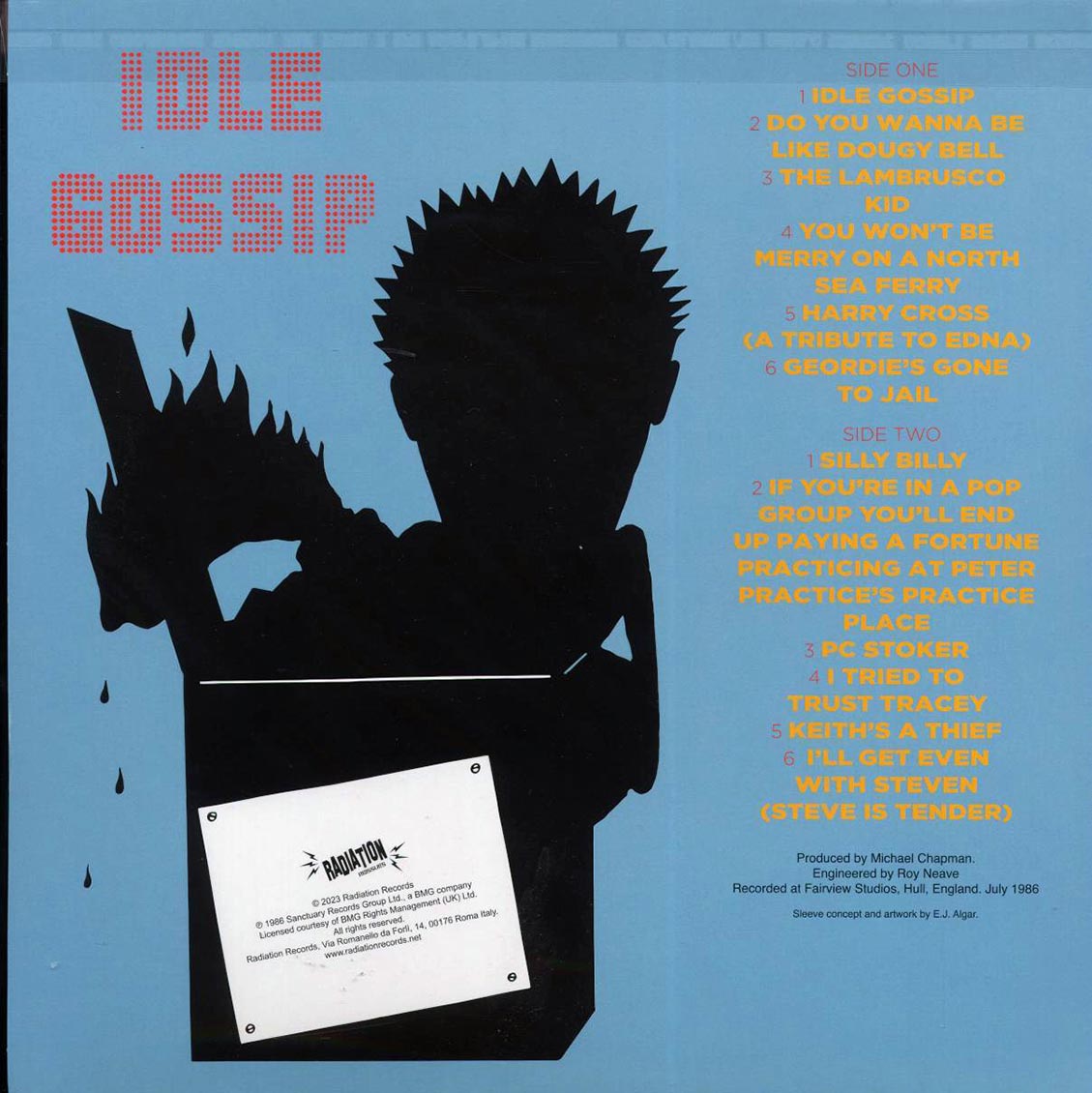 Toy Dolls - Idle Gossip (white vinyl) [New Vinyl Record LP]