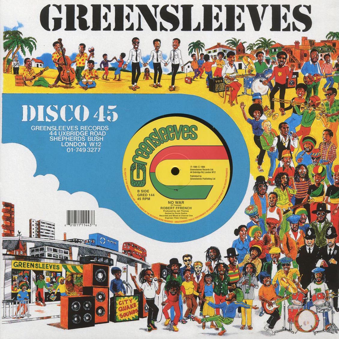 Michael Palmer - I'm Still Dancing  /  Robert Ffrench - No War [New Vinyl Record 12" Single]