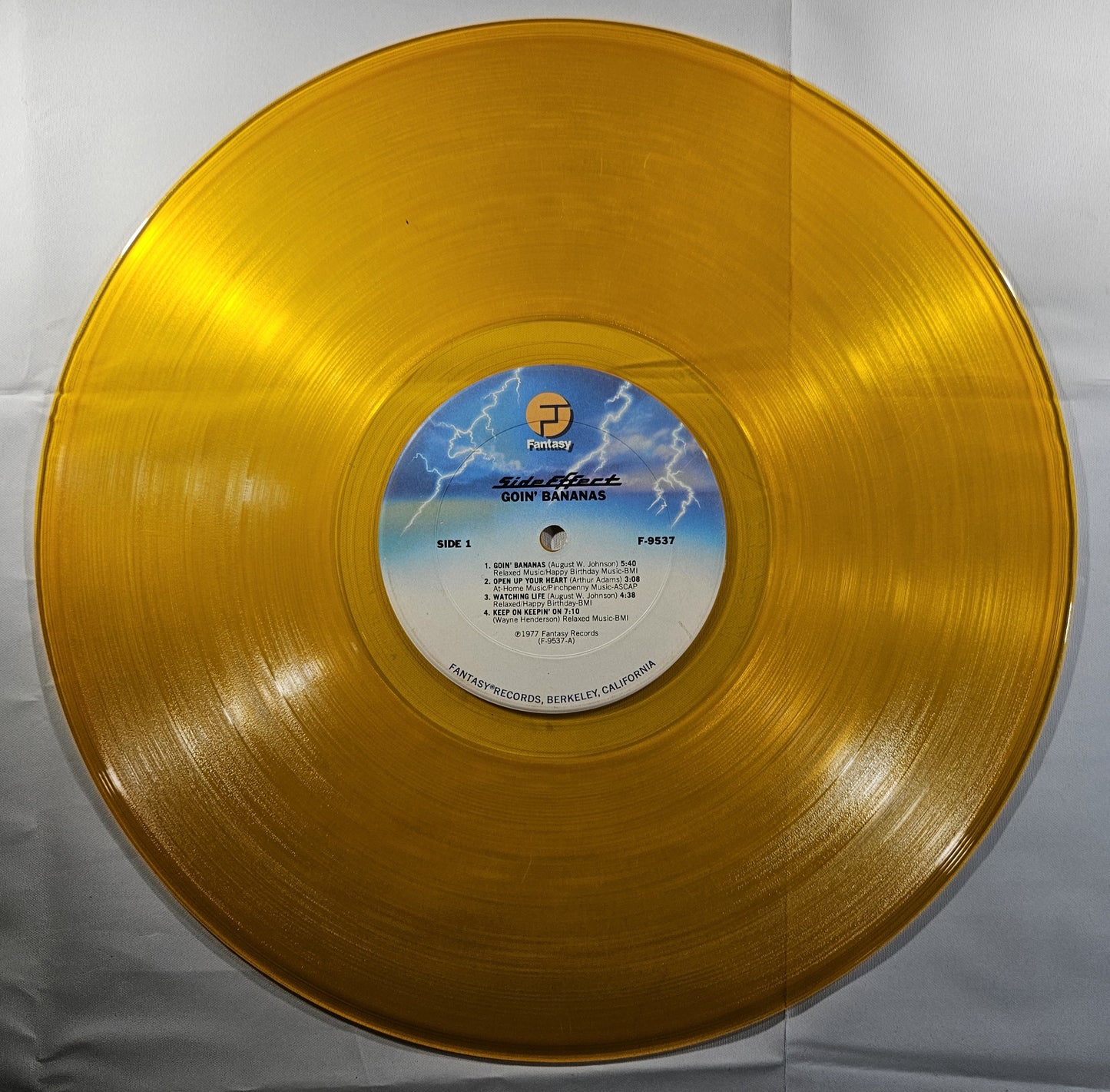 Side Effect - Goin' Bananas [1977 Yellow Vinyl] [Used Vinyl Record LP]