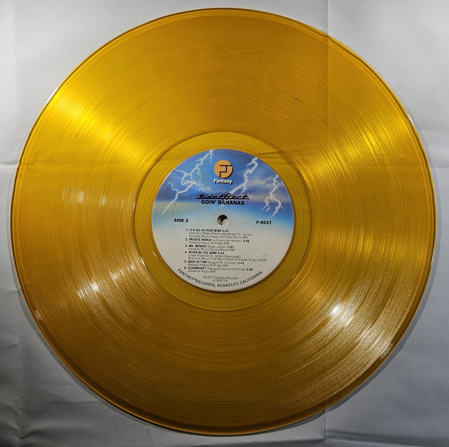 Side Effect - Goin' Bananas [1977 Yellow Vinyl] [Used Vinyl Record LP]