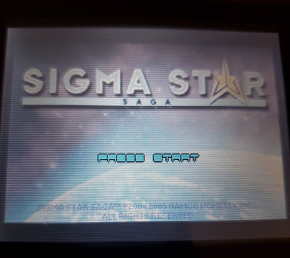 Sigma Star Saga GBA Video Game Cartridge Game Boy Advance 2005