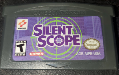 Silent Scope GBA Video Game Cartridge Nintendo Game Boy Advance 2002