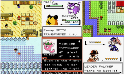 Pokemon Silver 97 Reforged GBC Video Game Gameboy Color ROM Hack