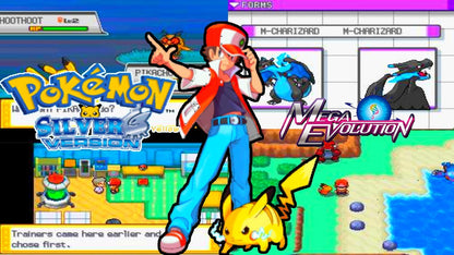 Pokemon SoulSilver Silver Yellow NDS Nintendo DS ROM Hack Video Game