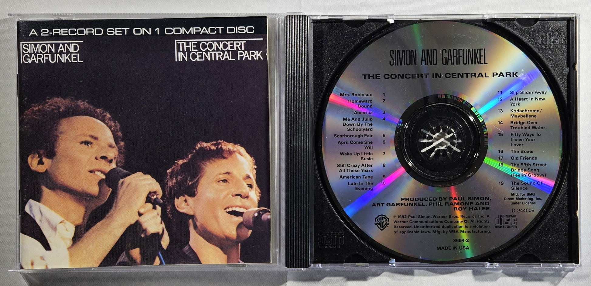Simon & Garfunkel - The Concert in Central Park [1990 Reissue Club] [Used CD]