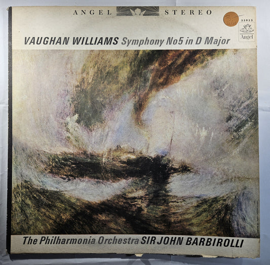 Sir John Barbirolli - Ralf Vaughan Williams: Symphony No 5 in D Major [1962 Used Vinyl Record LP]