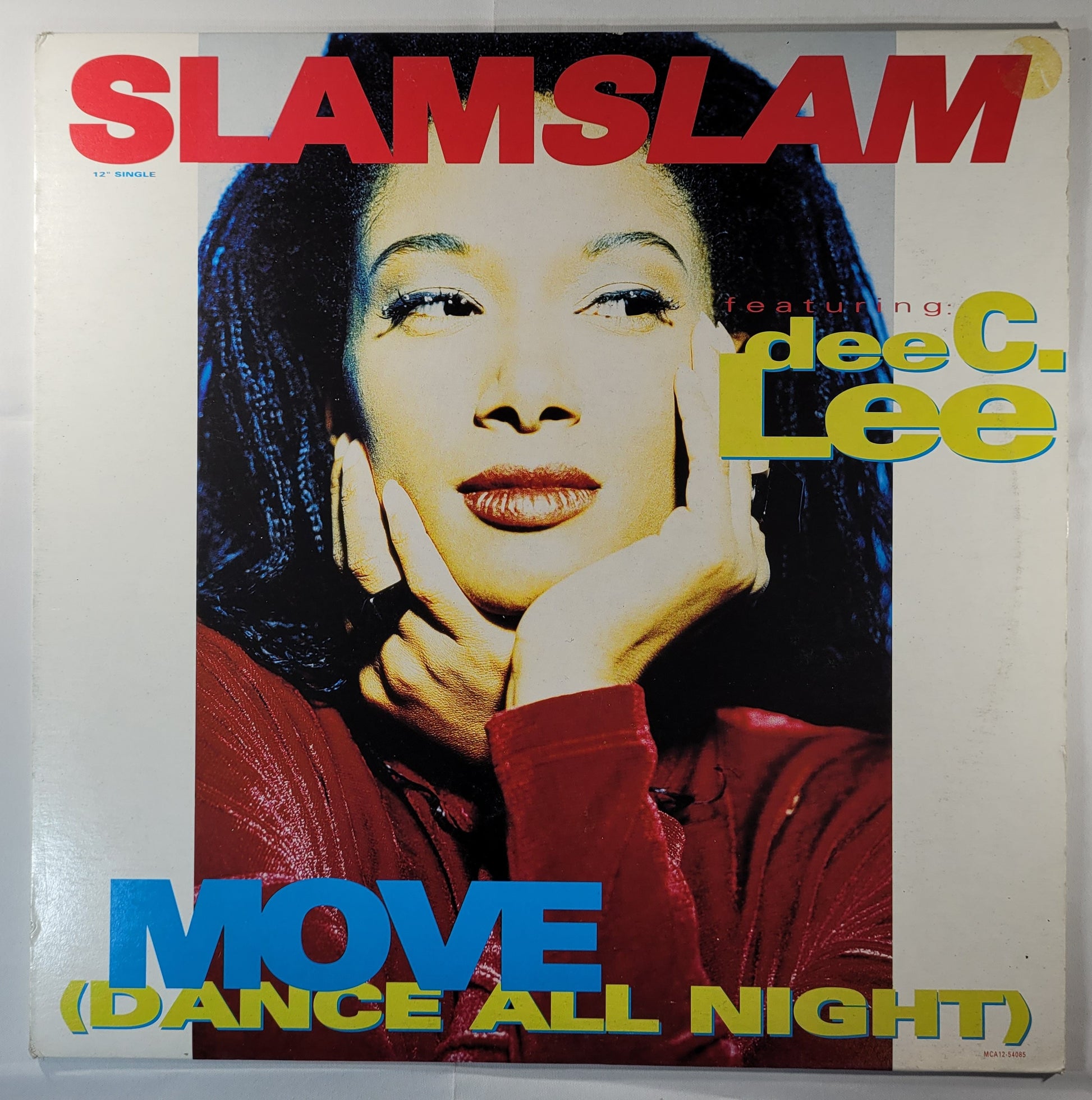 Slam Slam Feat. Dee C. Lee - Move (Dance All Night) [1991 Promo] [Used Vinyl Record 12" Single]