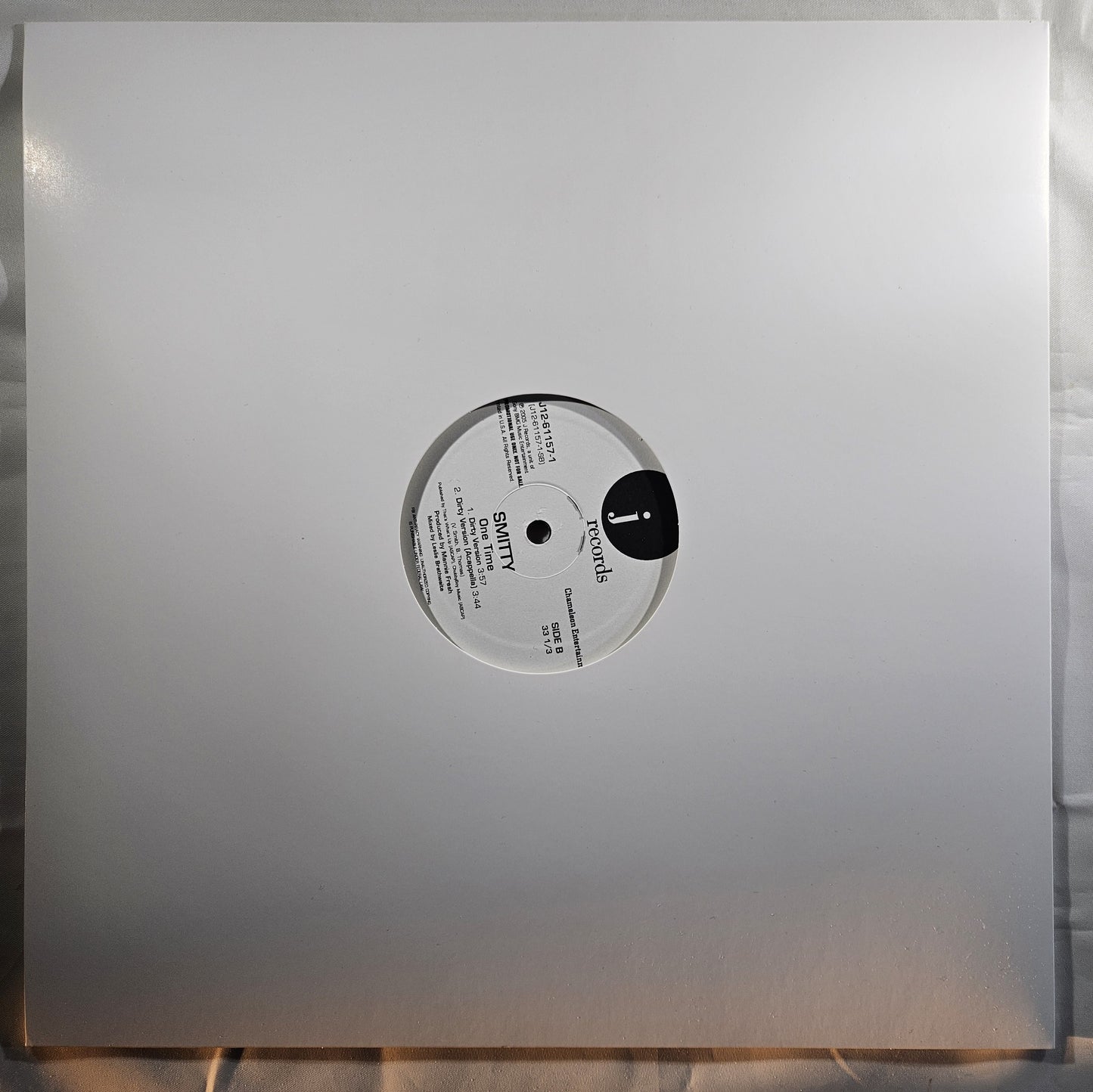 Smitty - One Time [2005 Promo] [Used Vinyl Record 12" Single] [B]