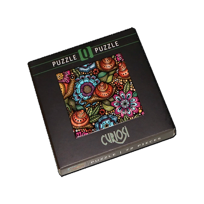 Snail 72 Piece Pocket Jigsaw Puzzle Curiosi