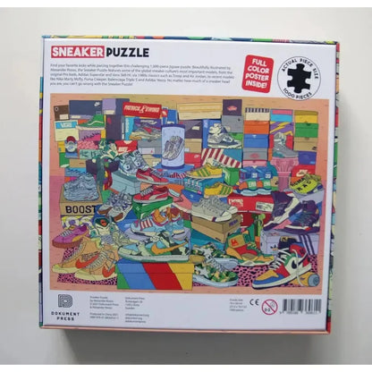 Sneaker 1000 Piece Jigsaw Puzzle Dokument
