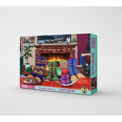 Snuggle Season 500 Piece Jigsaw Puzzle Springbok
