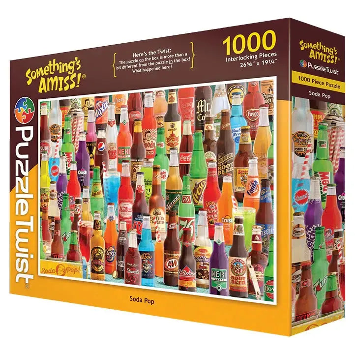 Soda Pop "Something's Amiss!" 1000 Piece Jigsaw Puzzle PuzzleTwist