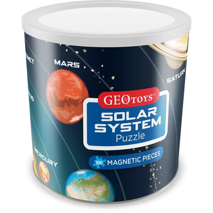 Solar System 100 Piece Magnetic Jigsaw Puzzle Geotoys