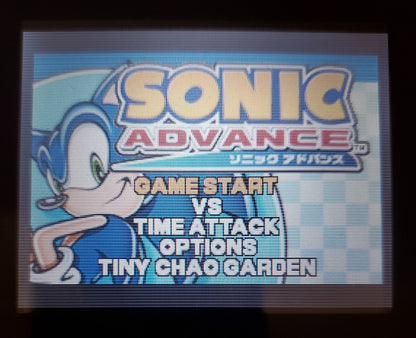 Sonic Advance 1 GBA Video Game Cartridge Nintendo Game Boy Advance