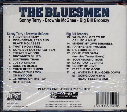 Sonny Terry & Brownie McGhee, Big Bill Broonzy - The Bluesmen [1992 New CD]