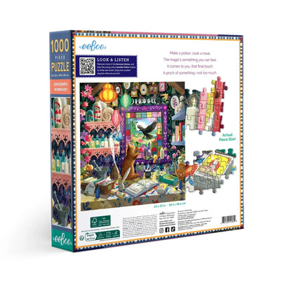 Sorcerer's Workshop 1000 Piece Jigsaw Puzzle eeBoo