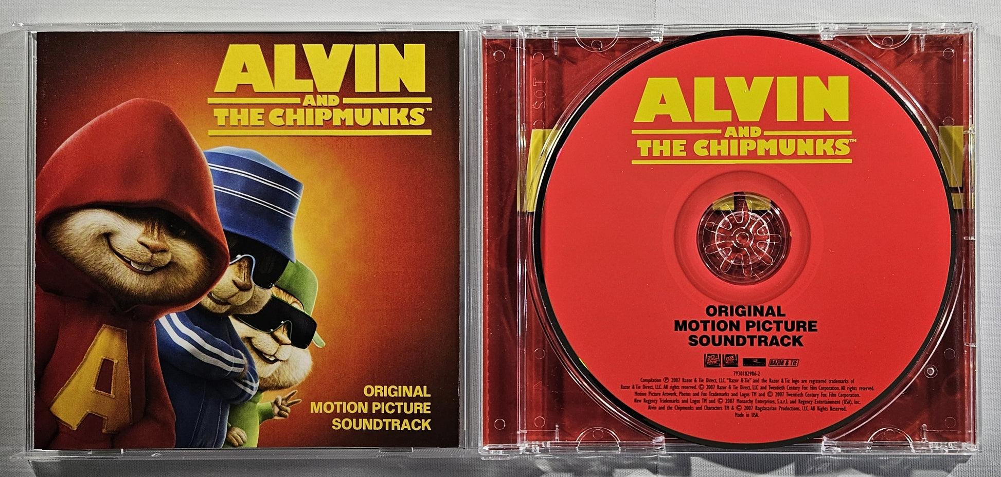 Alvin and the Chipmunks: Original Motion Picture Soundtrack [2007 Used CD]