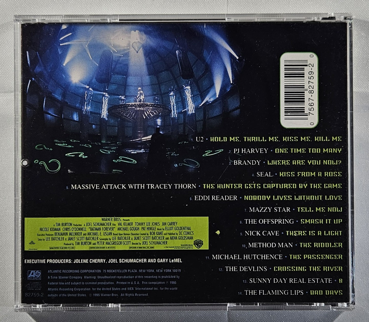 Various - Batman Forever (Original Music From the Motion Picture) [1995 Used CD]