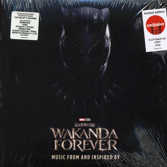 Soundtrack - Music From and Inspired by Black Panther: Wakanda Forever [2023 Color] [New Double Vinyl Record LP]