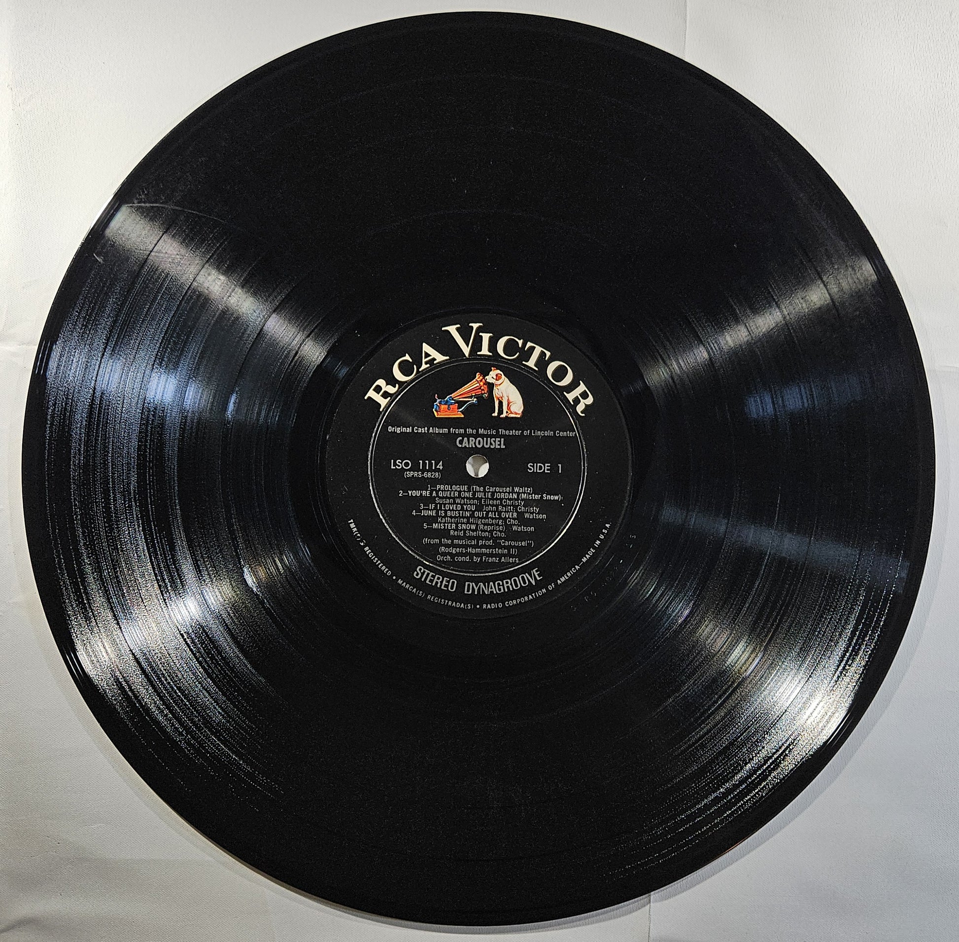 Carousel (An Original Cast Album) [1965 Used Vinyl Record LP]