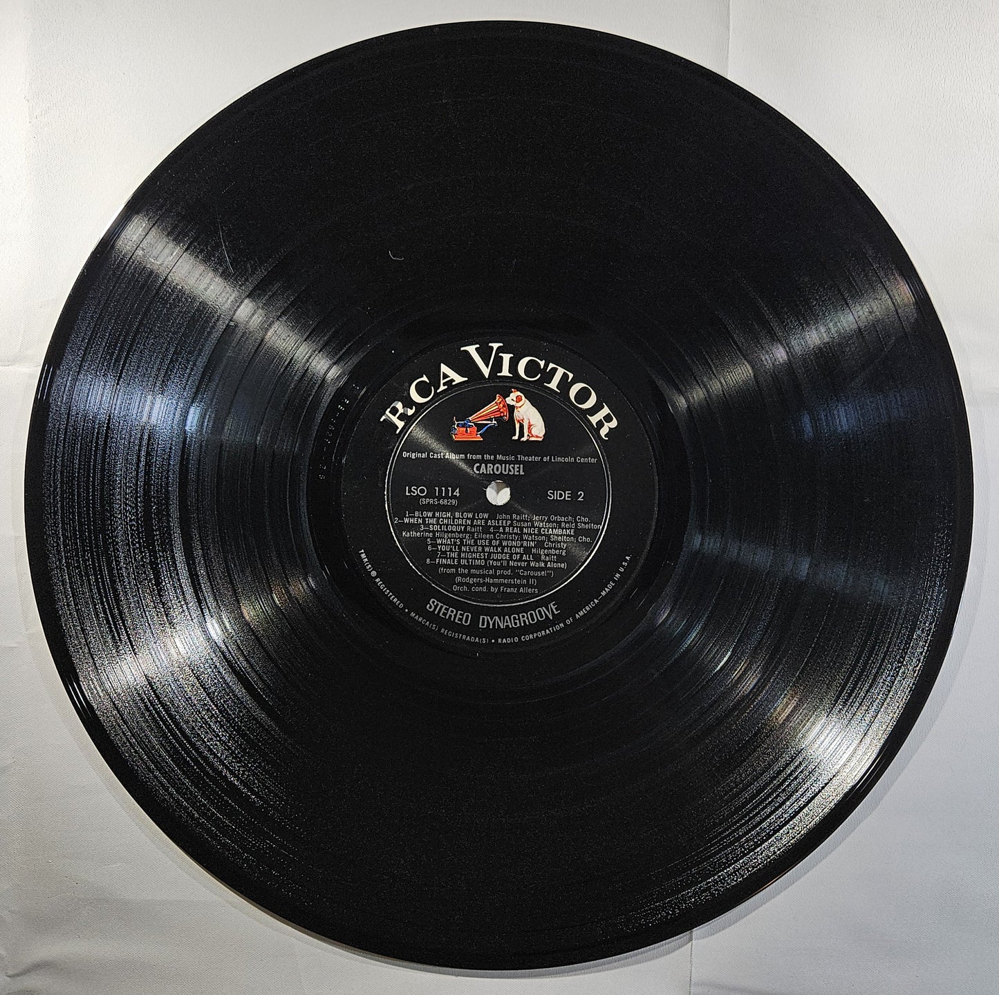 Carousel (An Original Cast Album) [1965 Used Vinyl Record LP]