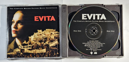 Soundtrack - Evita (The Complete Motion Picture Music Soundtrack) [1996 Used CD] [B]