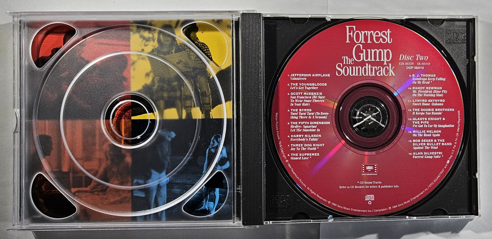 Soundtrack - Forrest Gump (The Soundtrack) [1994 Used Double CD] [B]