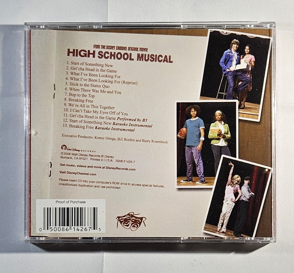 Soundtrack - High School Musical [2006 Used CD] – Pure Live Records