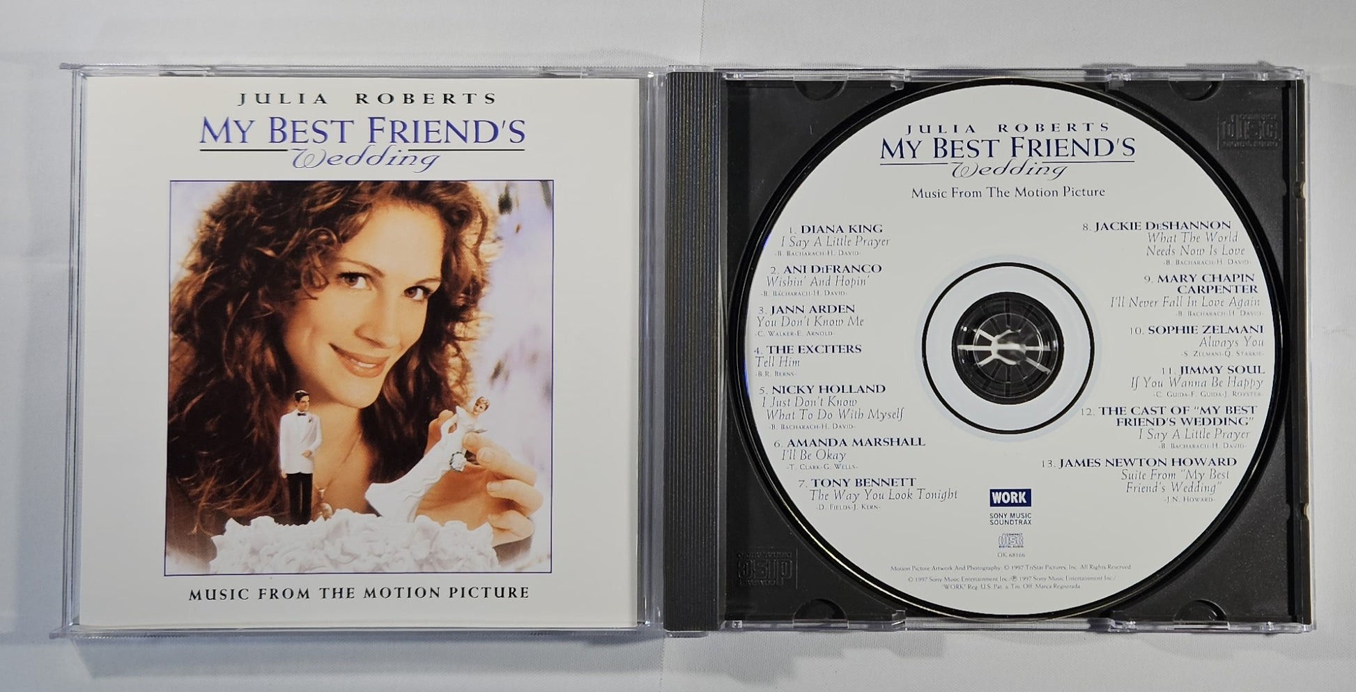 Soundtrack - My Best Friend's Wedding [1997 Used CD] [E]